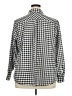 Talbots Checkered-gingham Black Gray Long Sleeve Button-Down Shirt Size 3X - photo 2