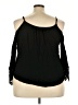 Ambiance 100% Rayon Black Sleeveless Blouse Size 2X - photo 2