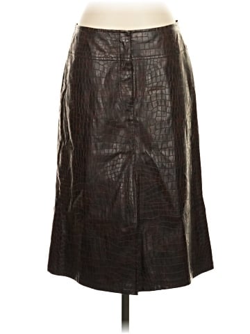 Nanette Lepore Faux Leather Skirt (view 1)
