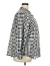 Talbots Checkered-gingham Black Gray Long Sleeve Button-Down Shirt Size 3X - photo 4