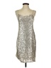Worthington Metallic Silver Cocktail Dress Size XS - photo 1