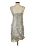Worthington Metallic Silver Cocktail Dress Size XS - photo 2