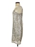 Worthington Metallic Silver Cocktail Dress Size XS - photo 5