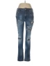 Assorted Brands Hearts Blue Jeans Size 32 waist - photo 1