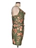 iris Floral Green Cocktail Dress Size L - photo 4