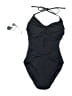 La Blanca Black Bodysuit Size 8 - photo 2