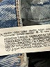 Zara 100% Cotton Chevron-herringbone Blue Jeans Size 4 - photo 8