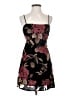 Lush Floral Black Cocktail Dress Size S - photo 1