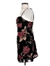Lush Floral Black Cocktail Dress Size S - photo 5