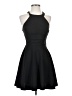 Speechless Solid Black Cocktail Dress Size S - photo 1