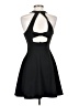 Speechless Solid Black Cocktail Dress Size S - photo 2