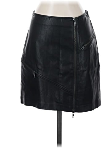 Leith Faux Leather Skirt (view 1)