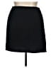 Cider Solid Black Casual Skirt Size XL - photo 2