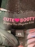 Cute Booty Print Blue Active Pants Size XL - photo 7