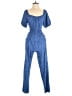 Sincerely Jules Stars Blue Jumpsuit Size S - photo 1