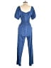 Sincerely Jules Stars Blue Jumpsuit Size S - photo 2
