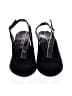 Dana Davis Black Wedges Size 10 - photo 2