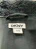 DKNY 100% Polyester Black Faux Fur Vest Size Sm - Med - photo 6