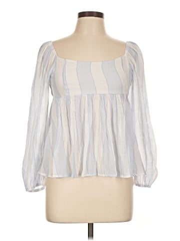 Blu Pepper Long Sleeve Blouse (view 1)