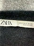 Zara Solid Black Pullover Sweater Size S - photo 7