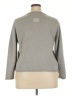 J.Jill 100% Cotton Gray Sweatshirt Size 1X - photo 2