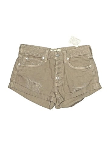 We the Free Khaki Shorts (view 1)
