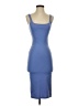Zara Solid Blue Cocktail Dress Size S - photo 1