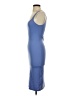 Zara Solid Blue Cocktail Dress Size S - photo 5