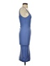 Zara Solid Blue Cocktail Dress Size S - photo 4