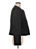 Sandra Darren 100% Polyester Argyle Black Jacket Size 8 - photo 4