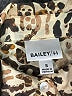 Bailey 44 Animal Print Brown Long Sleeve Blouse Size S - photo 7