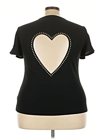 New York & Company Short Sleeve Top (view 2)