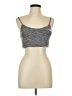 Sincerely Jules Marled Gray Sports Bra Size L - photo 1