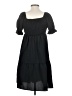 Unbranded 100% Polyester Solid Black Casual Dress Size S (estimated) - photo 2
