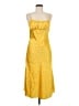 Kourt 100% Polyester Yellow Orange Cocktail Dress Size M - photo 1