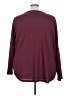 Olrik Burgundy Long Sleeve Blouse Size 4X - photo 2