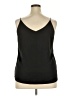 Unbranded 100% Polyester Black Sleeveless Blouse Size 2X - photo 2