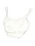 Unbranded Solid Ivory Swimsuit Top Size S - photo 2