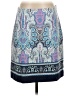 Talbots Paisley Blue Casual Skirt Size 4 - photo 1