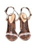 Schutz Animal Print Tan Brown Heels Size 10 - photo 2