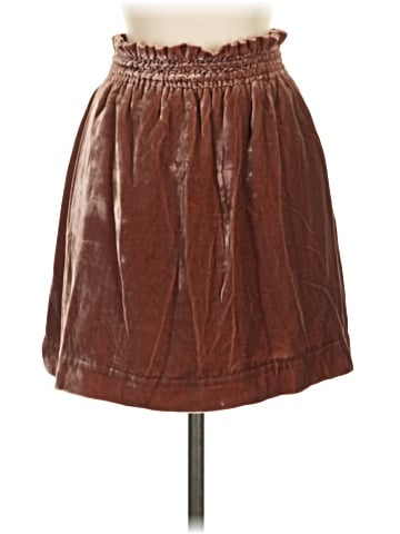 J.Crew Collection Faux Leather Skirt (view 1)