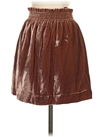 J.Crew Collection Faux Leather Skirt (view 2)