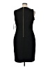 Chaps Solid Black Cocktail Dress Size 16 - photo 2