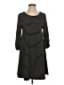 Garnet Hill Stripes Black Casual Dress Size S - photo 1