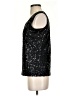 Spiegel Black Sleeveless Blouse Size S - photo 5