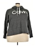 Calvin Klein Gray Pullover Hoodie Size XXL - photo 1