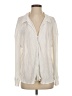 Assorted Brands Ivory Long Sleeve Blouse Size S - photo 1