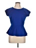 Worthington Blue Short Sleeve Top Size L (petite) - photo 1