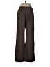 Larry Levine Tweed Brown Dress Pants Size 8 - photo 2