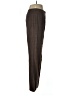 Larry Levine Tweed Brown Dress Pants Size 8 - photo 4